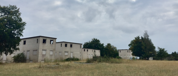 Die Ruinen des Ortes Wollseifen.