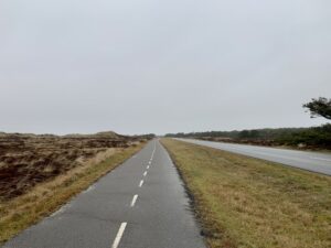 Fahrradweg in Dänemark